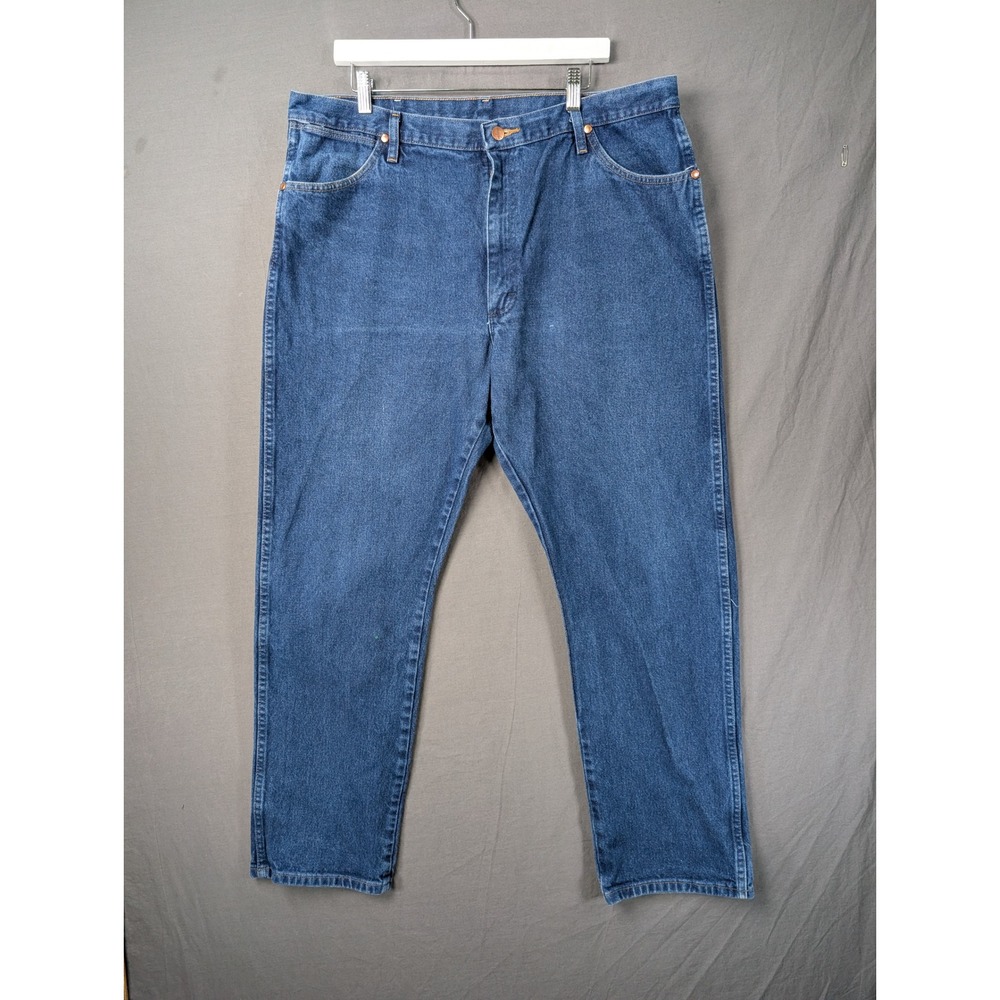 Wrangler Mens Relaxed Fit Jeans Blue Denim‎ Size 40x32